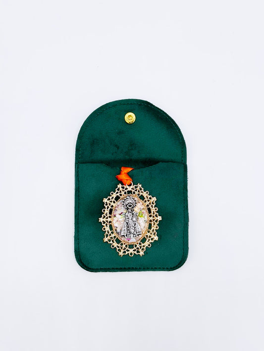 Escapulario Virgen de los Desamparados | Dorado